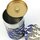 Teedose Kraniche 200 g, blau, mit Metalldeckel