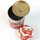 Teedose Kranich 200 g, rot, mit Metalldeckel