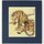 Kunstdruck im Wechselrahmen Tiger, 19,5 x 18,3 cm