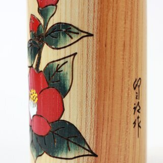 Kokeshi Tsubaki Goyomi (Saison der Kamelien) 19 cm