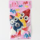 Papierluftballons 3erSet Goldfische