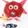Papierluftballons 3erSet Goldfische