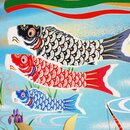 Washi-Bildbogen Jungenfest mit Koinobori