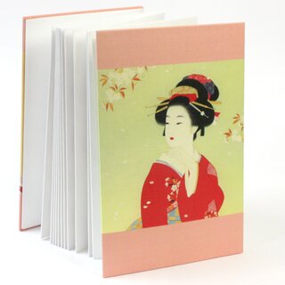 Leporello Blanko Buch Maiko DIN B6