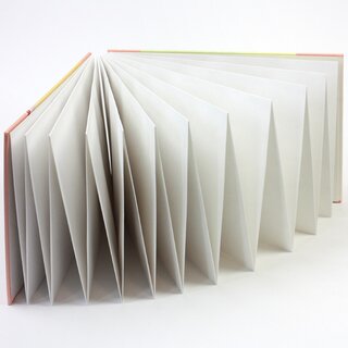 Leporello Blanko Buch Maiko DIN B6