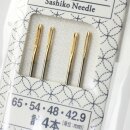 Sticknadelset für Sashiko, 4 Längen