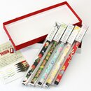 Fudepen,bunte Pinselstifte 5er Set