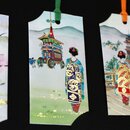 Lesezeichen 3er Set Maiko, Dufttütchen