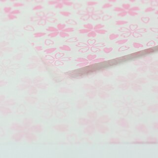 Geschenkpapier Sakura, seidig zart, 10 Bögen