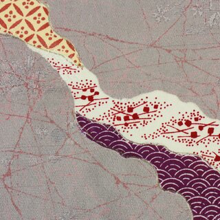 Kimono Shinonome Seide, second-hand