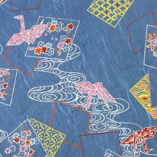 DC Washibogen Aotsuru 55 x 80 cm