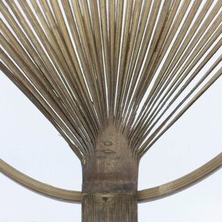 Blattf�cher Uchiwa Yukata Asagao 37,5 x 18 cm