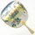 Blattfächer Uchiwa Tokaido "Hashi" 26 x 17,5 cm