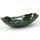Schale oval grün, 20 x 9,5 cm