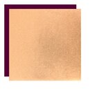 Double Color Metallic Papier Kupfer Mix 15 cm