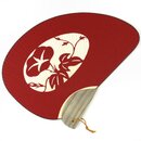 Blattf�cher Uchiwa Trichterwinde rot, seitlicher Griff