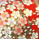 Teedose Kirschblüte rot 200 g, mit Metalldeckel