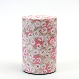 Teedose Nadeshiko rosa 100 g, mit Metalldeckel
