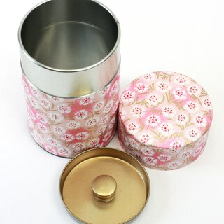 Teedose Nadeshiko rosa 100 g, mit Metalldeckel