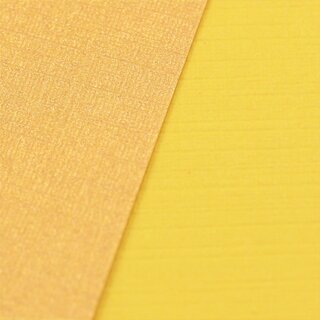 Strukturpapier Silk gelb, Rückseite gelb 78 x 54 cm