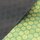 DC Flower Pattern grün, Rückseite schwarz, 96 x 65 cm