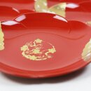 Teller Set Ume no hana rot, 5 St.,15 cm  Ø