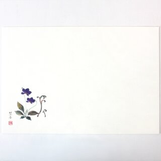 10 Papiertischsets Sumire 39 x 26,5 cm