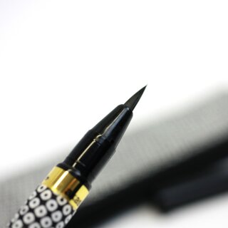 Fudepen - Pinselstift mit Etui, Shibori schwarz