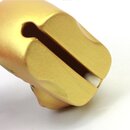 Jahrestierfigur 2022: Tiger Glocke gold