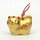 Jahrestierfigur 2022: Tiger Glocke gold