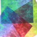 Glassine Origami Shibori zweifarbig, 30 Blatt