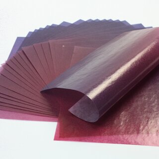 Glassine Origami Gradation rotviolett
