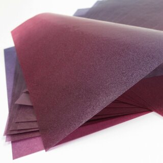 Glassine Origami Gradation rotviolett