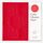 Glassine Origami einfarbig rot, 15 cm