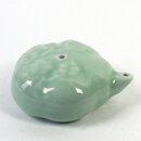 Mizusashi aus Keramik, celadonfarben