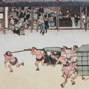 Grußkarten Neujahr, 2er Set Tokaido-Serie