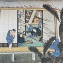 Grußkarten Neujahr, 2er Set Tokaido-Serie