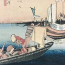 Grußkarten Neujahr, 2er Set Tokaido-Serie