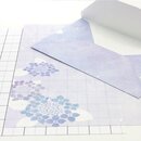 Briefpapierset "Ajisai", 19 x 14 cm, + Umschläge