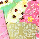 Yuzen Washi 7,5 cm, 100 Blatt