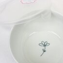 Schüssel mit Mikrowellendeckel Flower Line 13 cm...