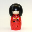 Kokeshi Osanago (Unschuld) rot 13 cm