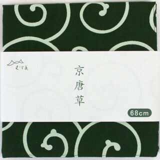 Furoshiki Karakusa grün 68 cm