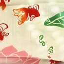 Tenugui Lotus & Goldfische 36 x 88 cm
