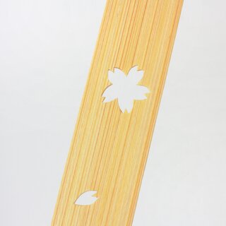 Lesezeichen aus Bambus, Kirschblte