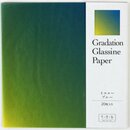 Glassine Origami Gradation gelb-grn--blau
