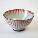 Reisschale Hamon Tokusa, rot, 11,5 cm