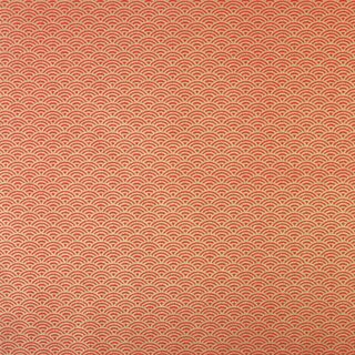 2 Blatt B4 Washi Seikaiha rot, 360x255mm