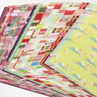 Washi in Kiri-Holzbox, 15 cm, 100 Blatt