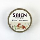 Washitape Häschen 1,5 cm x 10 m